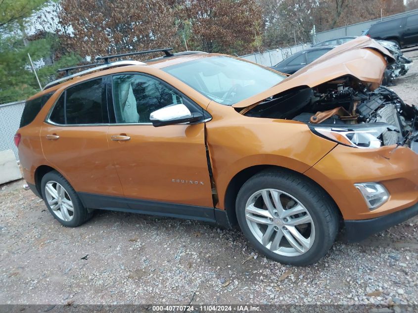 2018 Chevrolet Equinox Premier VIN: 2GNAXWEX6J6258435 Lot: 40770724