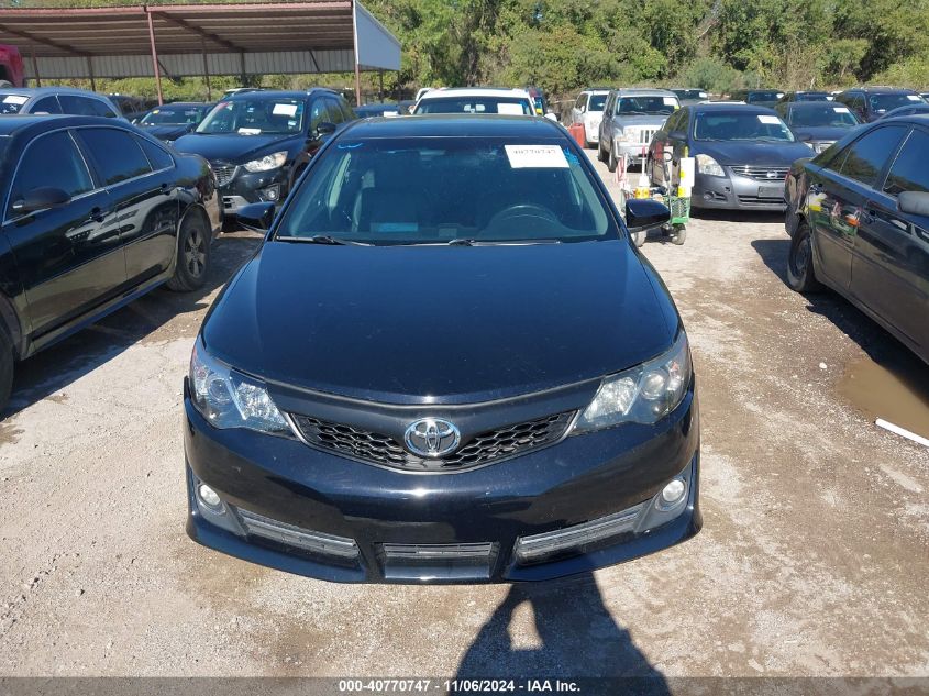 2014 Toyota Camry Se VIN: 4T1BF1FK8EU727243 Lot: 40770747