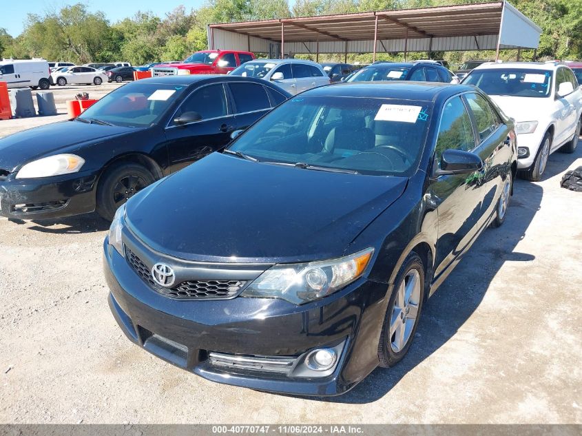 2014 Toyota Camry Se VIN: 4T1BF1FK8EU727243 Lot: 40770747