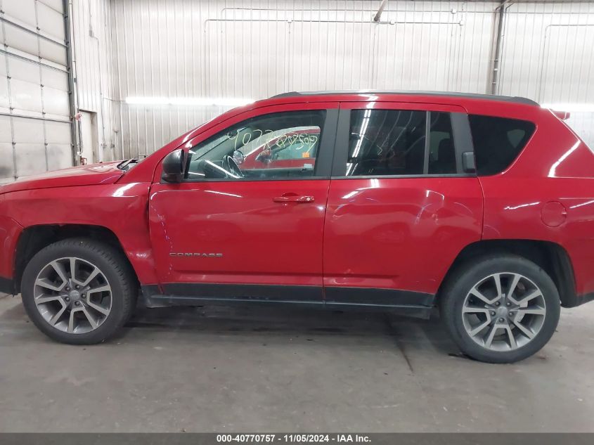 2017 Jeep Compass Sport Se Fwd VIN: 1C4NJCBA8HD166992 Lot: 40770757