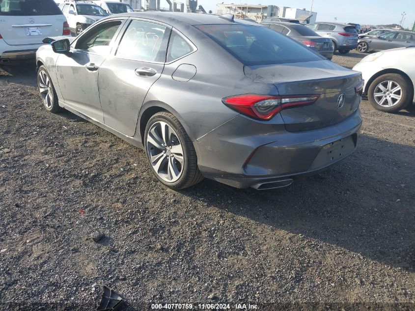 2023 Acura Tlx Advance Package VIN: 19UUB6F6XPA003908 Lot: 40770759