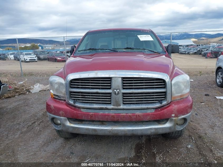 2006 Dodge Ram 1500 Slt/Trx4 Off Road/Sport VIN: 1D7HU18NX6J168699 Lot: 40770765