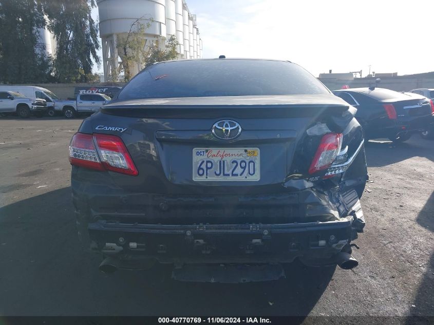 2011 Toyota Camry Se VIN: 4T1BF3EK2BU189244 Lot: 40770769