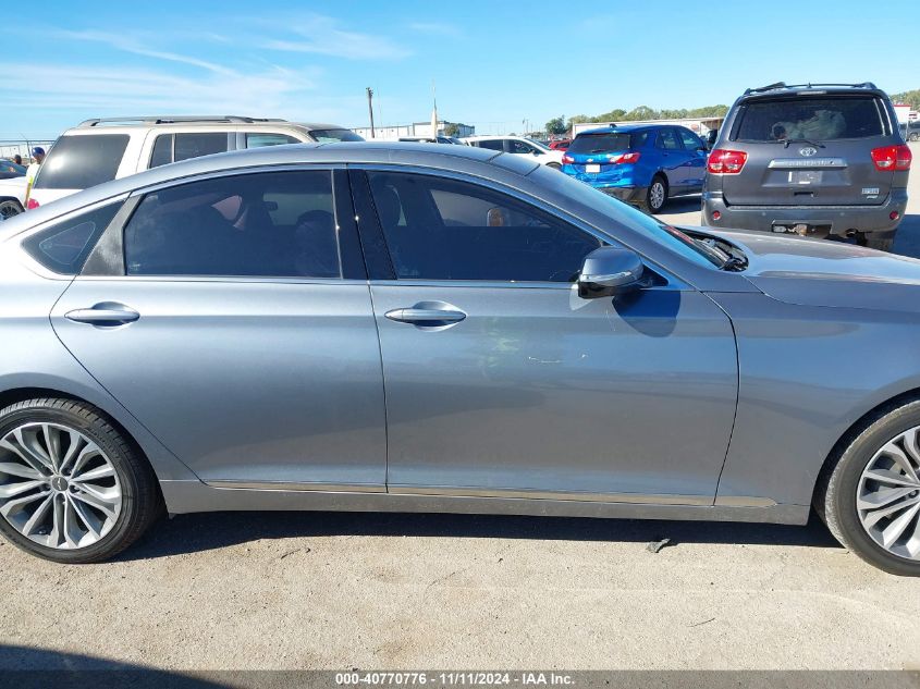 2017 Genesis G80 3.8 VIN: KMHGN4JE8HU203476 Lot: 40770776