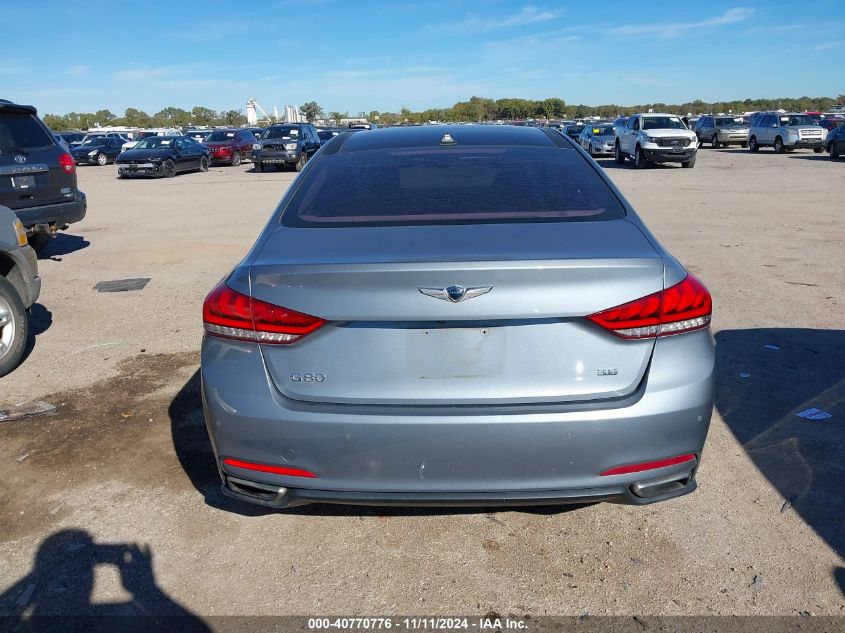 2017 Genesis G80 3.8 VIN: KMHGN4JE8HU203476 Lot: 40770776