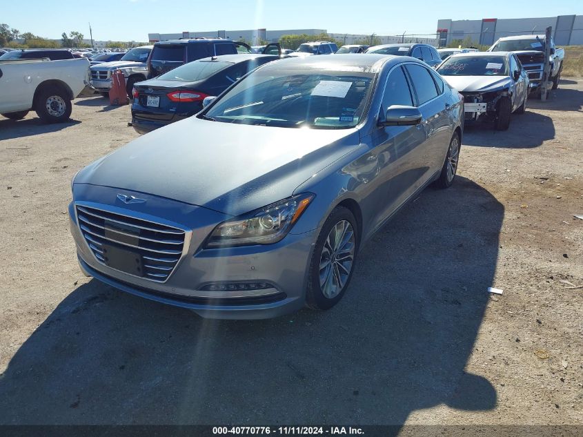 VIN KMHGN4JE8HU203476 2017 Genesis G80, 3.8 no.2