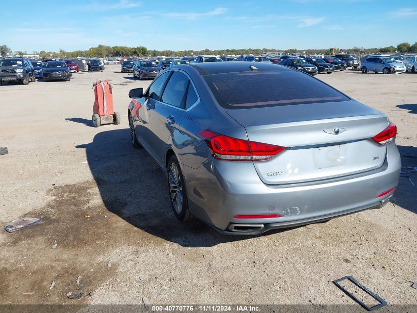 VIN KMHGN4JE8HU203476 2017 Genesis G80, 3.8 no.3