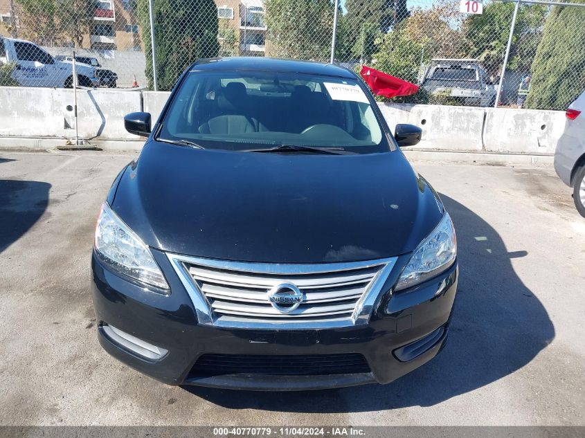 2014 Nissan Sentra Fe+ Sv VIN: 3N1AB7AP1EY285553 Lot: 40770779