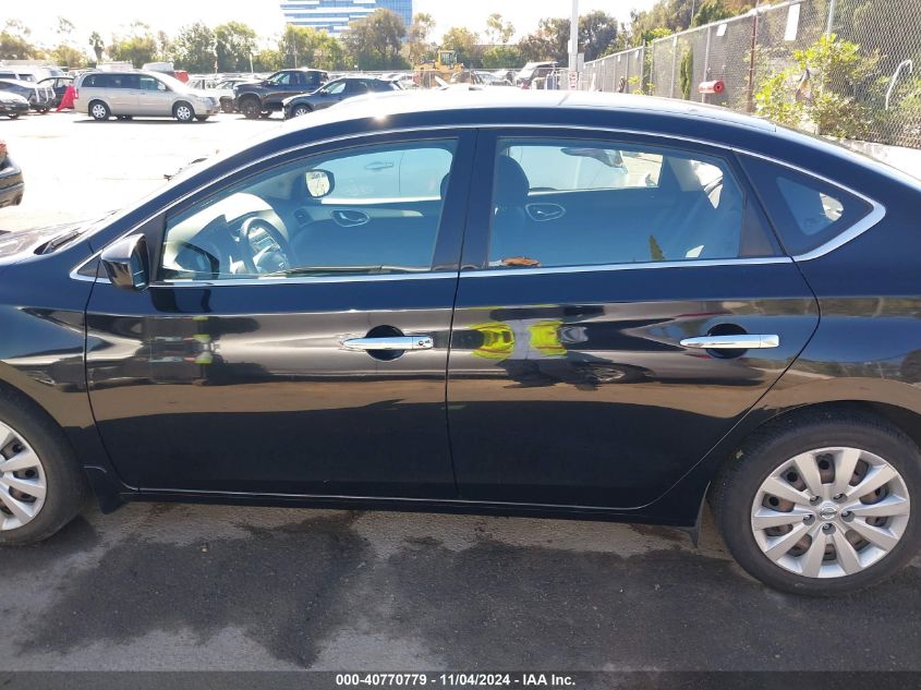 2014 Nissan Sentra Fe+ Sv VIN: 3N1AB7AP1EY285553 Lot: 40770779