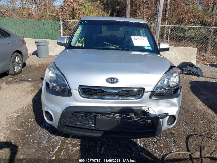 2012 Kia Soul + VIN: KNDJT2A66C7399079 Lot: 40770787