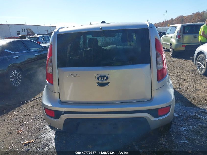 2012 Kia Soul + VIN: KNDJT2A66C7399079 Lot: 40770787