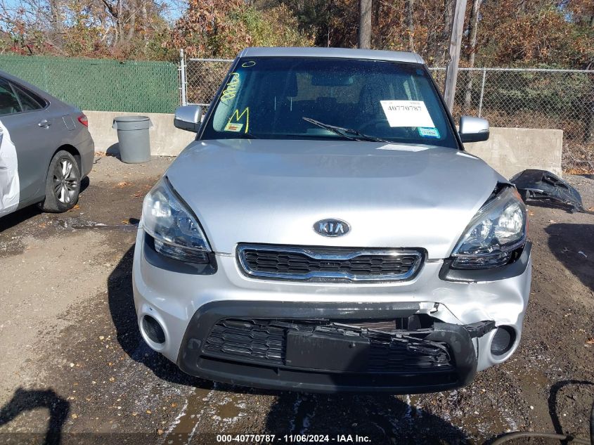 2012 Kia Soul + VIN: KNDJT2A66C7399079 Lot: 40770787