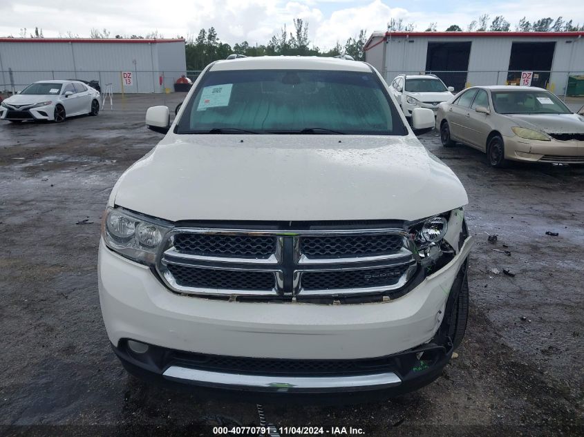 2012 Dodge Durango Crew VIN: 1C4RDHDG1CC204729 Lot: 40770791