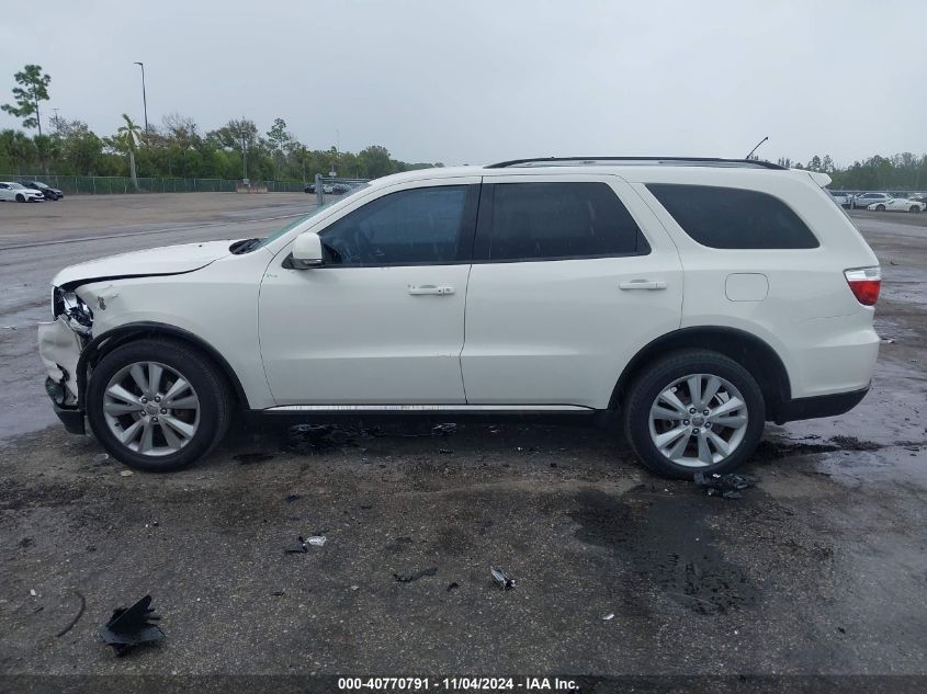 2012 Dodge Durango Crew VIN: 1C4RDHDG1CC204729 Lot: 40770791