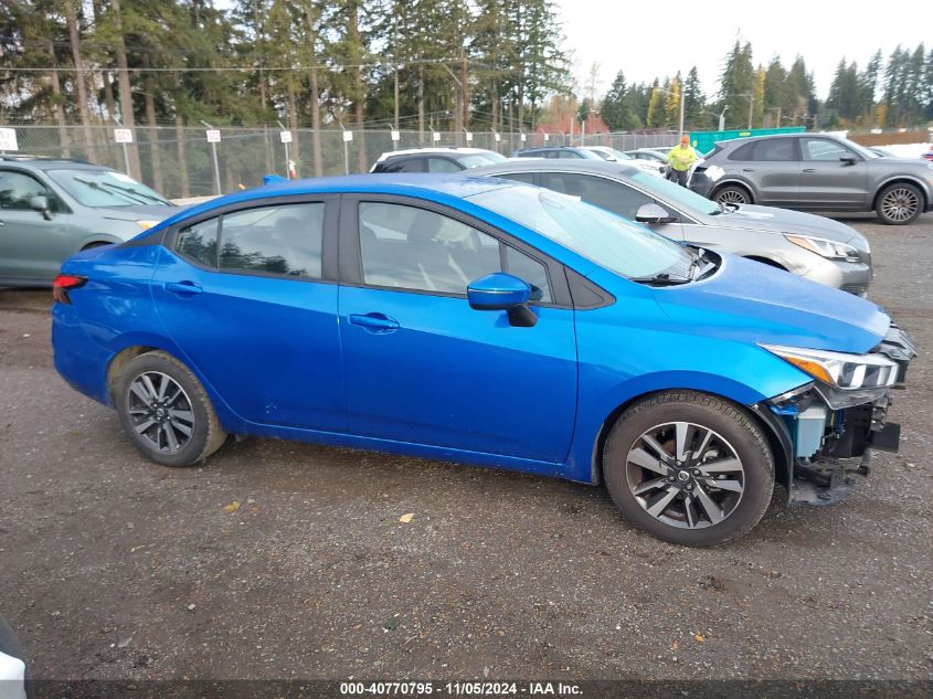 2021 Nissan Versa Sv Xtronic Cvt VIN: 3N1CN8EV0ML834699 Lot: 40770795