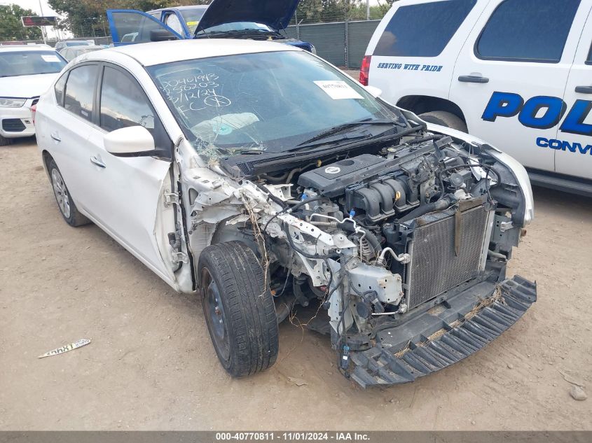 2015 Nissan Sentra Fe+ S/S/Sl/Sr/Sv VIN: 3N1AB7AP2FY258203 Lot: 40770811