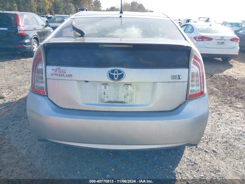 2015 Toyota Prius Two VIN: JTDKN3DU0F0423971 Lot: 40770813