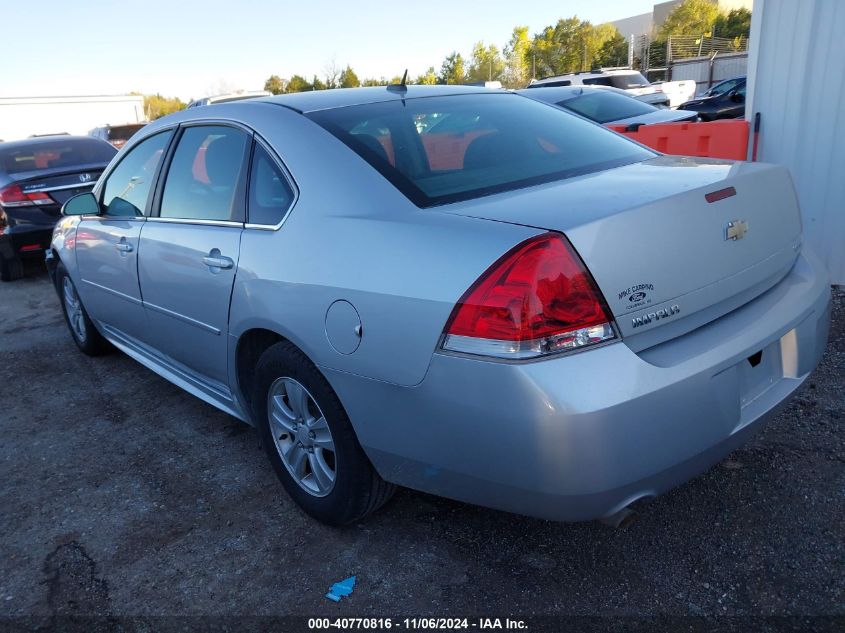 2014 Chevrolet Impala Limited Ls VIN: 2G1WA5E30E1162948 Lot: 40770816