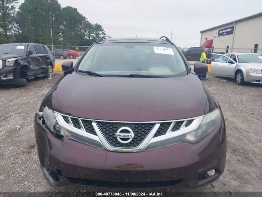 2014 Nissan Murano Le/S/Sl/Sv VIN: JN8AZ1MW3EW515565 Lot: 40770845