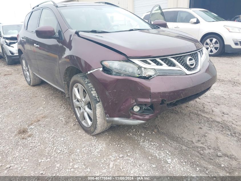 2014 Nissan Murano Le/S/Sl/Sv VIN: JN8AZ1MW3EW515565 Lot: 40770845