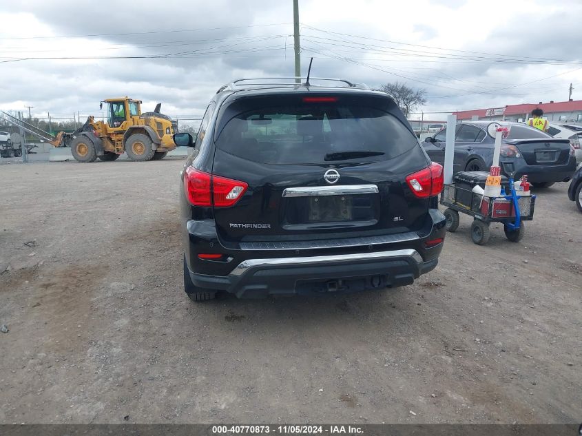 2017 Nissan Pathfinder Sl VIN: 5N1DR2MN9HC620294 Lot: 40770873