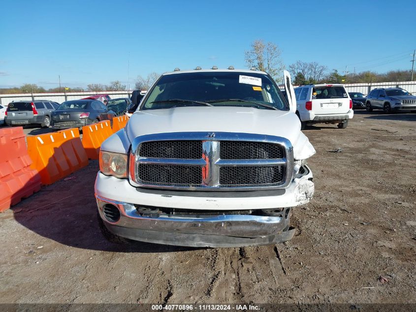 2003 Dodge Ram 3500 Slt/Laramie/St VIN: 3D7MA46C53G832074 Lot: 40770896