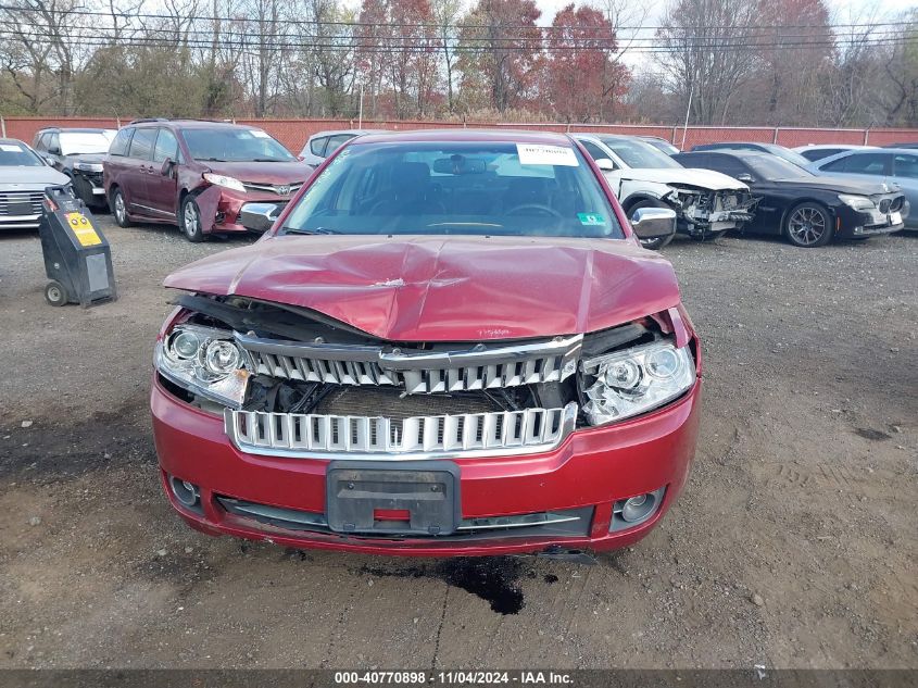 2008 Lincoln Mkz VIN: 3LNHM26T28R660763 Lot: 40770898