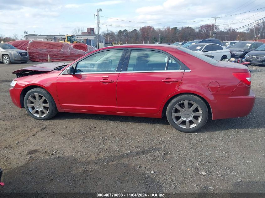 2008 Lincoln Mkz VIN: 3LNHM26T28R660763 Lot: 40770898