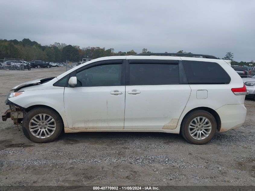 2014 Toyota Sienna Xle V6 8 Passenger VIN: 5TDYK3DC8ES446419 Lot: 40770902