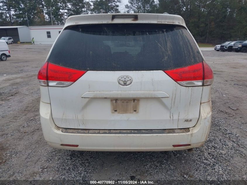 2014 Toyota Sienna Xle V6 8 Passenger VIN: 5TDYK3DC8ES446419 Lot: 40770902