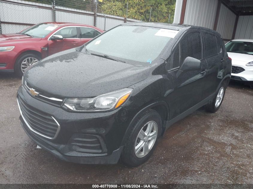 VIN 3GNCJKSB6KL223385 2019 CHEVROLET TRAX no.2