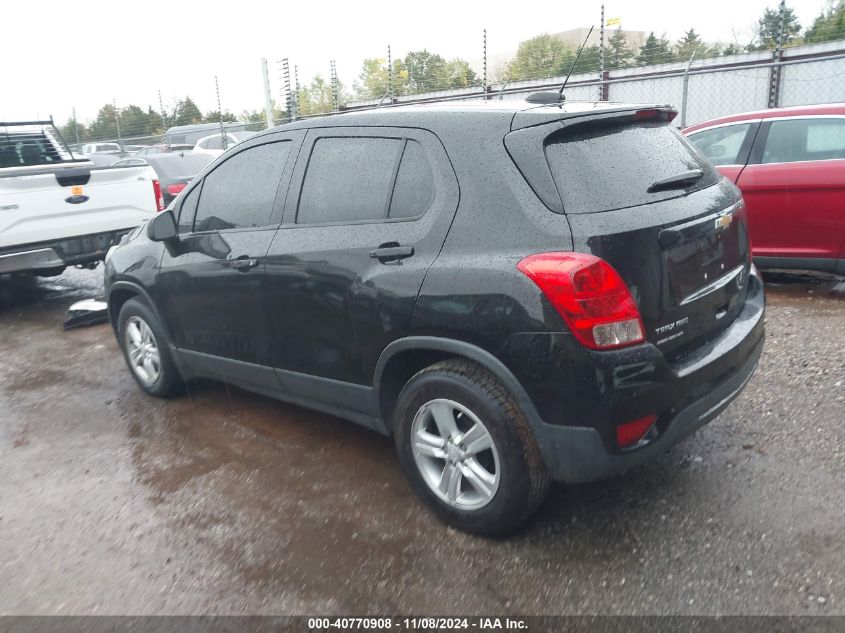 VIN 3GNCJKSB6KL223385 2019 CHEVROLET TRAX no.3