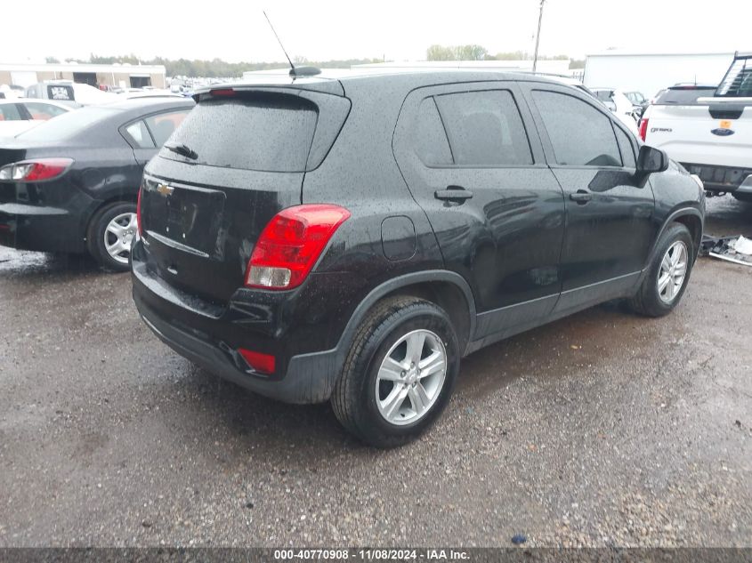 VIN 3GNCJKSB6KL223385 2019 CHEVROLET TRAX no.4