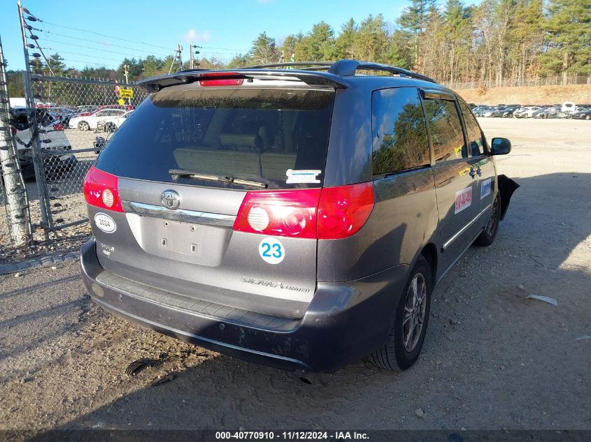 2008 Toyota Sienna Limited VIN: 5TDZK22C38S209083 Lot: 40770910