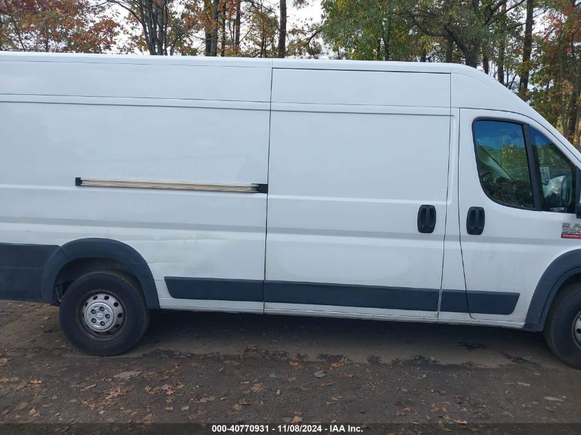 2020 Ram Promaster 3500 Cargo Van High Roof 159 Wb Ext VIN: 3C6URVJG9LE121211 Lot: 40770931