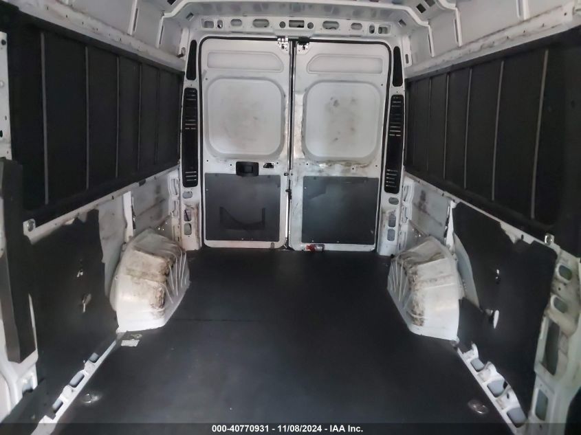 2020 Ram Promaster 3500 Cargo Van High Roof 159 Wb Ext VIN: 3C6URVJG9LE121211 Lot: 40770931