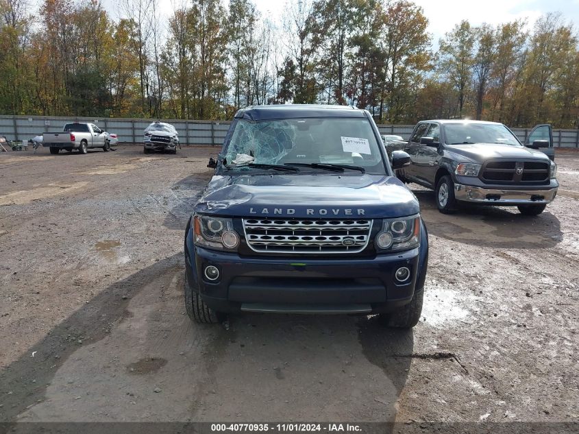 2014 Land Rover Lr4 Lux VIN: SALAK2V65EA730522 Lot: 40770935