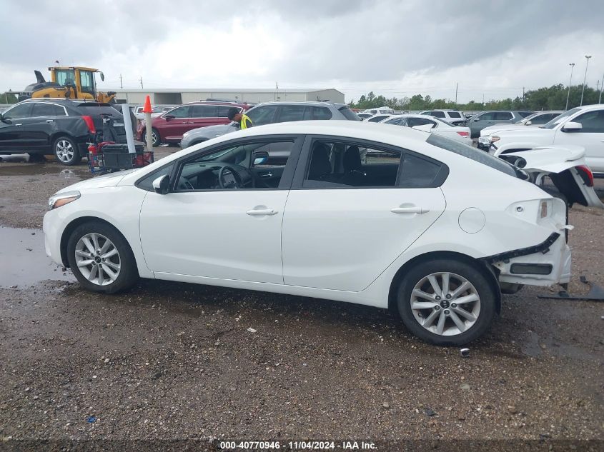 2017 Kia Forte S VIN: 3KPFL4A74HE098022 Lot: 40770946