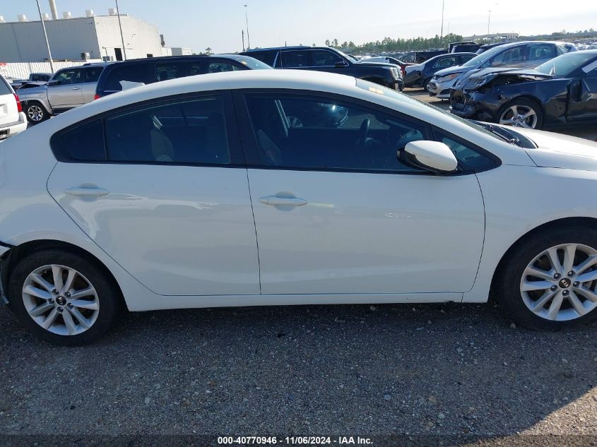 2017 Kia Forte S VIN: 3KPFL4A74HE098022 Lot: 40770946