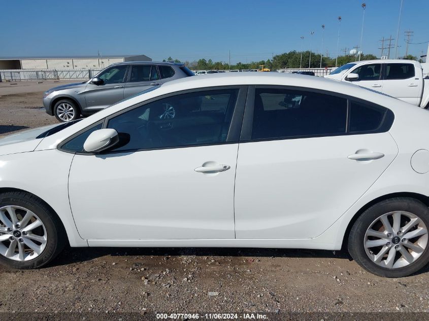 2017 Kia Forte S VIN: 3KPFL4A74HE098022 Lot: 40770946