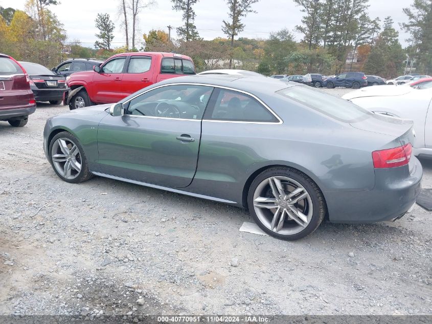 2012 Audi S5 4.2 Premium Plus VIN: WAUCVAFR4CA003571 Lot: 40770951