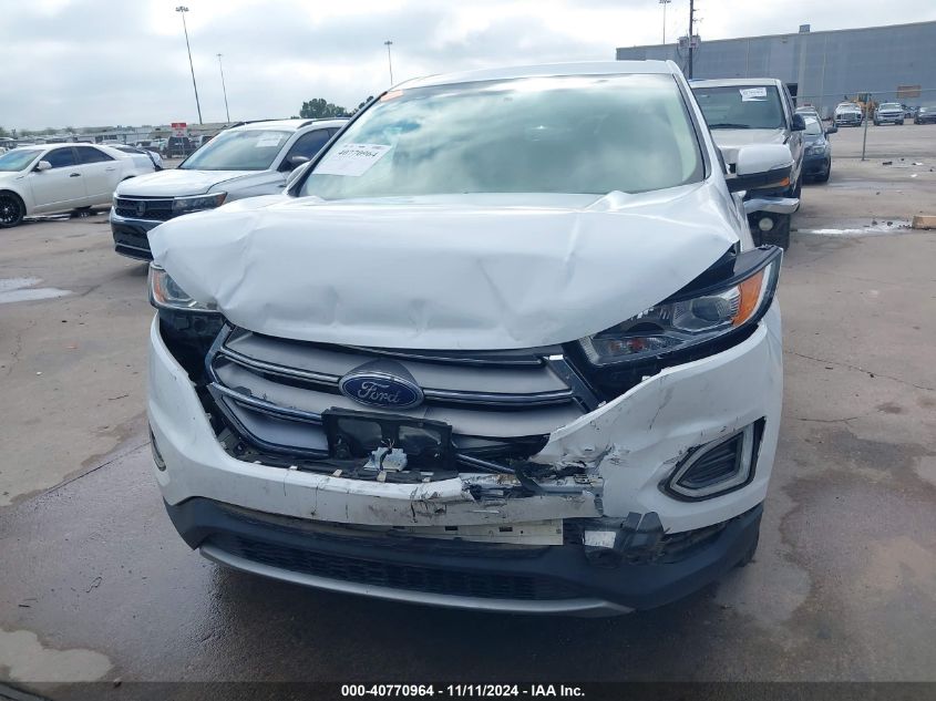 2017 Ford Edge Sel VIN: 2FMPK3J99HBC14479 Lot: 40770964