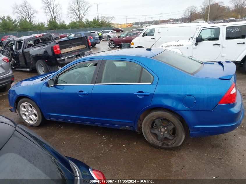 2011 Ford Fusion Se VIN: 3FAHP0HA5BR250208 Lot: 40770967