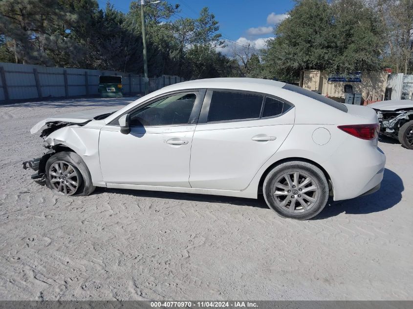 2016 Mazda Mazda3 I Sport VIN: JM1BM1U74G1303751 Lot: 40770970