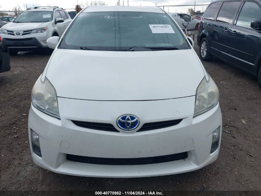 2011 Toyota Prius Two VIN: JTDKN3DU7B5361384 Lot: 40770982