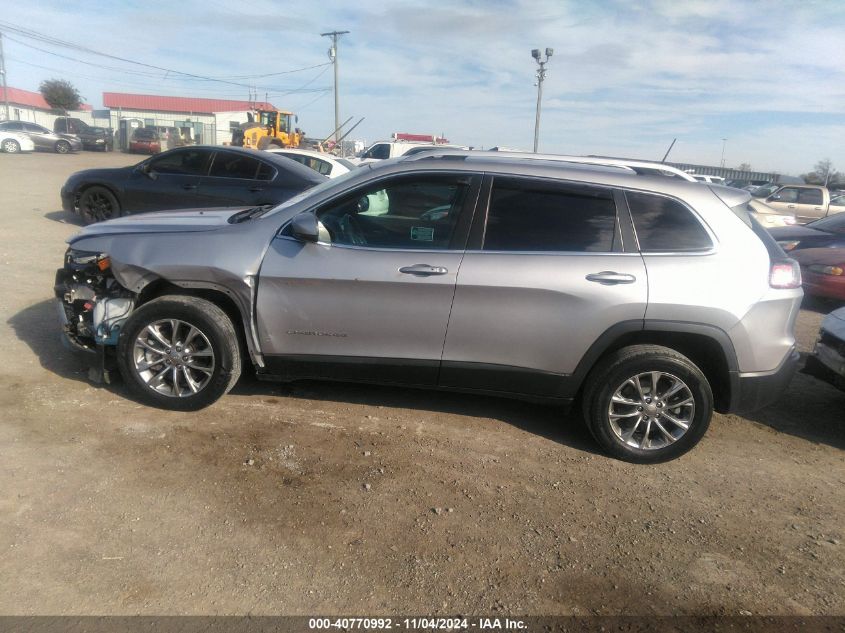 2019 Jeep Cherokee Latitude Plus Fwd VIN: 1C4PJLLXXKD111561 Lot: 40770992