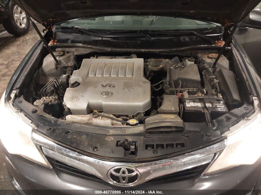 2012 TOYOTA CAMRY VIN: 4T1BK1FK9CU001447