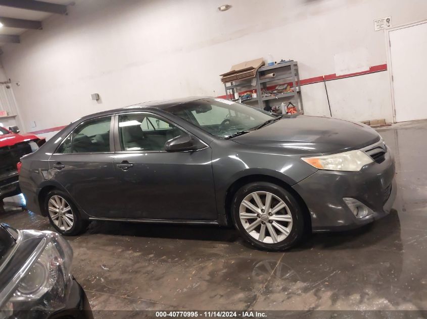 2012 Toyota Camry Xle V6 VIN: 4T1BK1FK9CU001447 Lot: 40770995