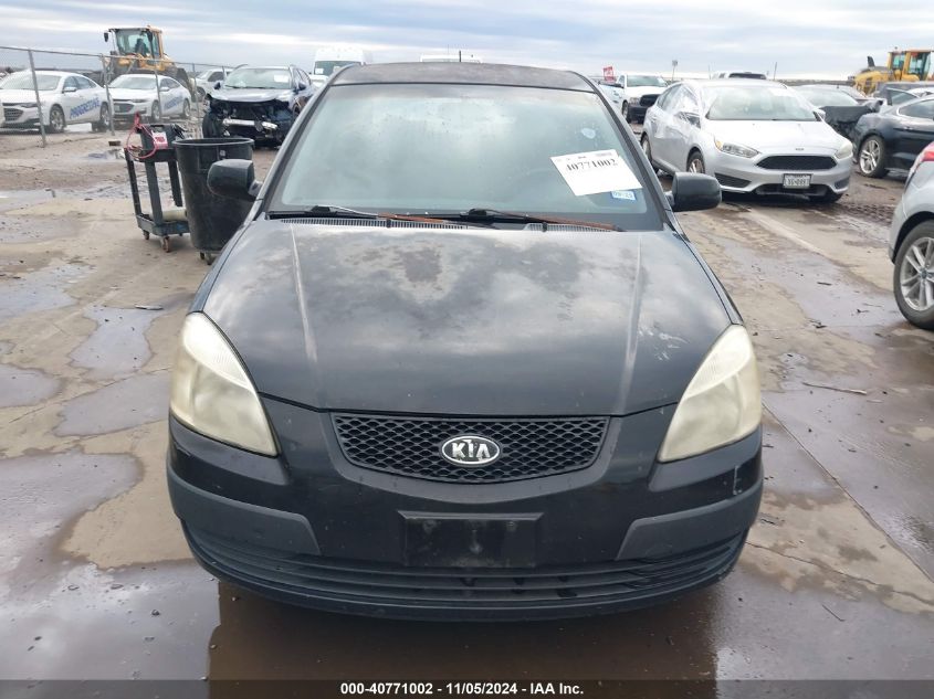 2006 Kia Rio Lx VIN: KNADE123266151487 Lot: 40771002