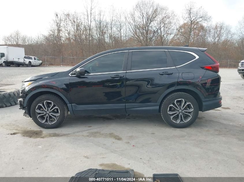 2021 Honda Cr-V Awd Ex-L VIN: 2HKRW2H80MH607973 Lot: 40771011